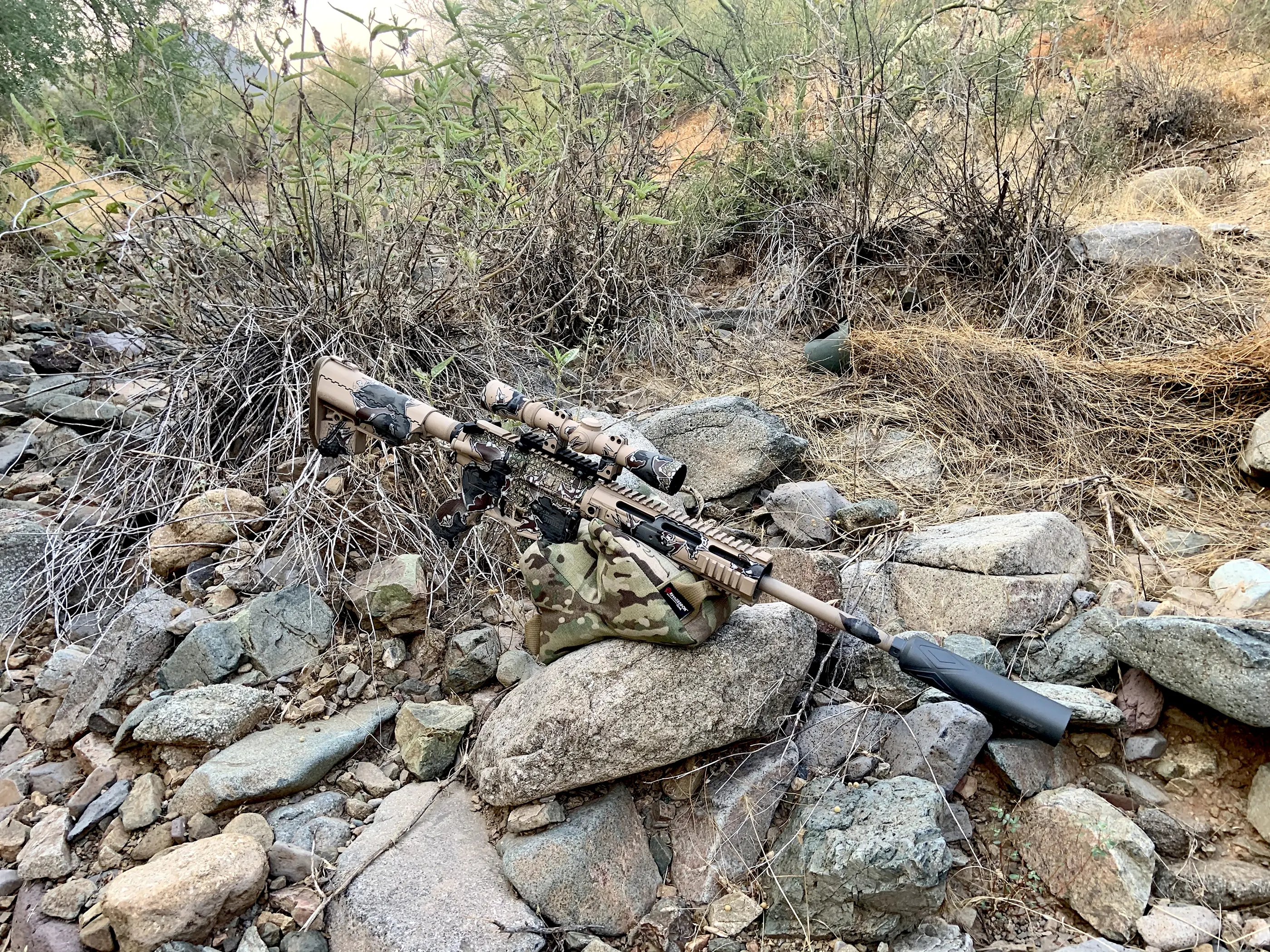 Carnimore custom work displaying precision craftsmanship and Duracoat finishing by Arizona specialist